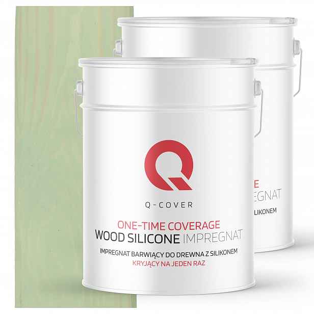Impregnát na dřevo Barva 10L Silná barva Jednorázová Uv Olivová