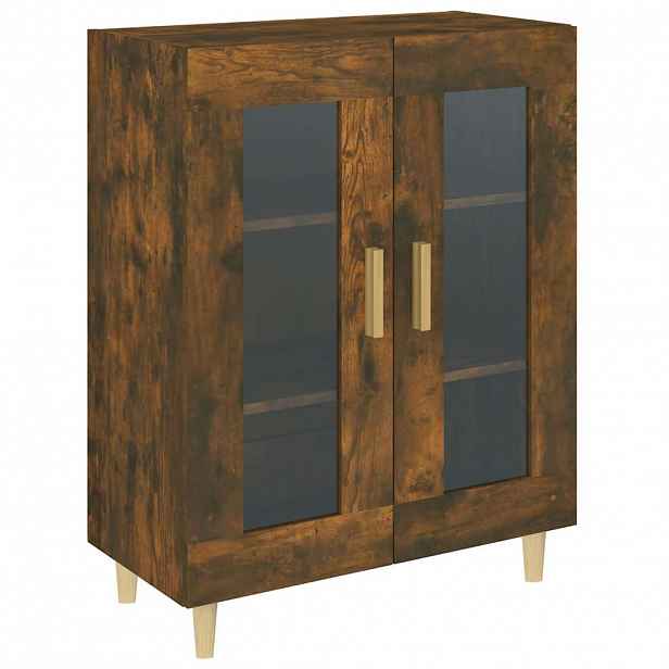 vidaXL Příborník kouřový dub 69,5 x 34 x 90 cm kompozitní dřevo