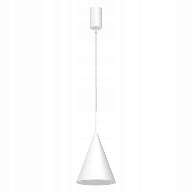 Závěsná lampa bílý kužel fi17 cm 1xGX53 9W Capital Milagro