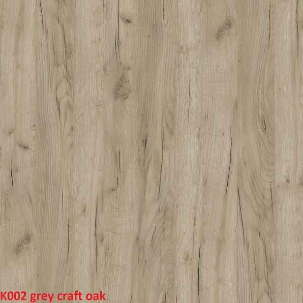 ArtExt Zástěna za kuchyňskou linku Zástěna za kuchyňskou linku: Grey Craft Oak K002FP 18 mm