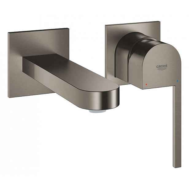 Grohe Plus - Umyvadlová baterie pod omítku, 2-otvorová instalace, kartáčovaný Hard Graphite 29303AL3
