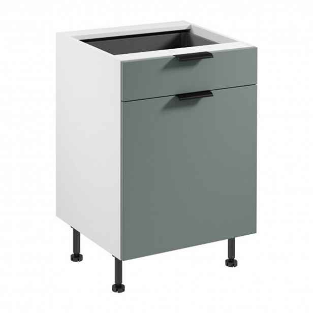 Kuchyňská skříňka SORENTO D60S1- P/L AX -  bílá Zelená