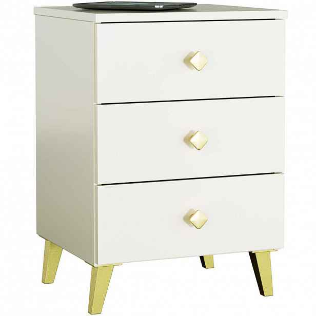 RAUMHIRSCH FURNITURE NOČNÍ STOLEK Kašmír 58/40/37