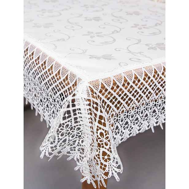 Ubrus Guipure Dlouhý Obdélník 140X220 Ecru