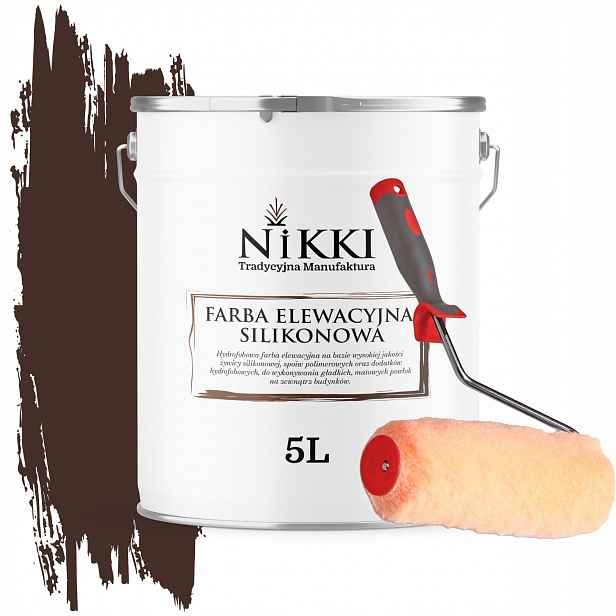 Barva Čokoládově Hnědá RAL8017 Váleček