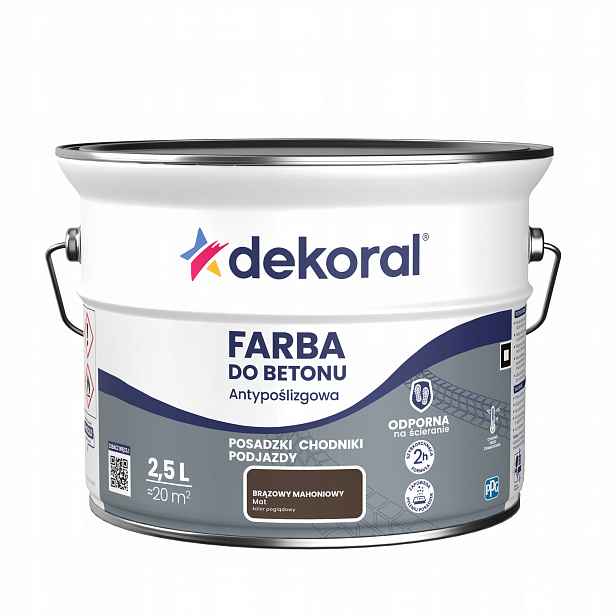 Dekoral Na Betonu Akrylit B 2,5L Mahagonový Bronz