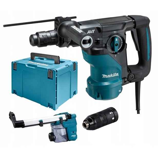 Kombinované Vrtací-sekací Kladivo Makita HR3012FCWJ 1050W