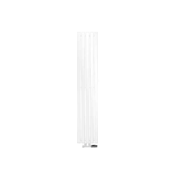 LuxeBath KOUPELNOVÝ radiátor Stella 260 × 1400 mm, bílý, s ventilem, rohové provedení