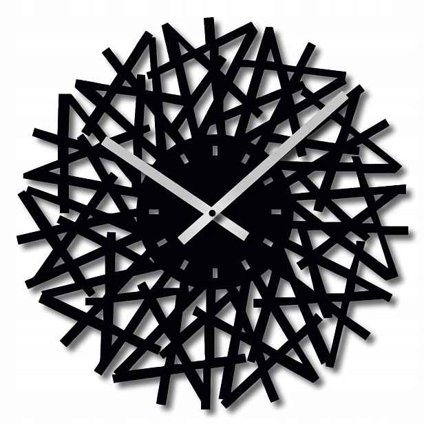 Moderní Nástěnné Hodiny Do Obývacího Pokoje 60 cm Obraz Ažurové Nástěnné Hodiny Geometrické