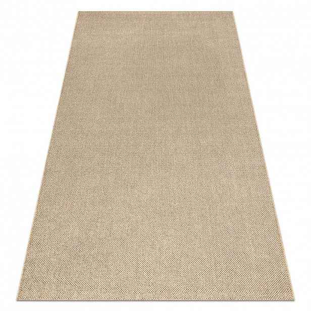 rugsX KOBEREC CASABLANCA LOOM béžový, smyčka, měkká vnitřní i venkovní 100/150 cm