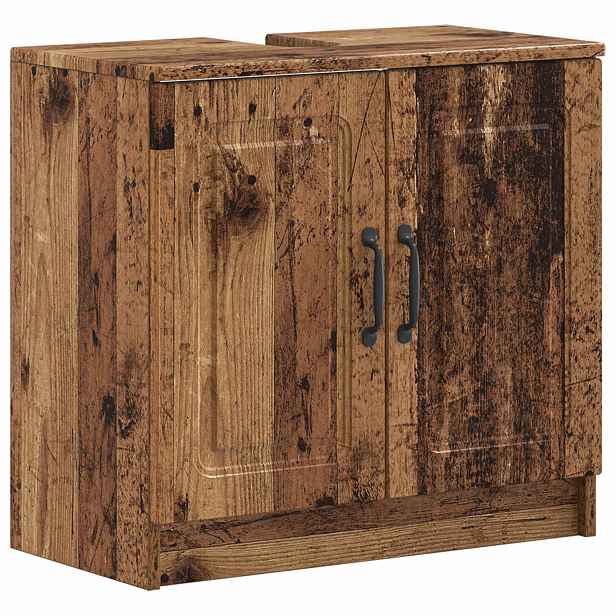 vidaXL Skříňka pod umyvadlo UTRECHT Staré dřevo 59,5 x 31,5 x 59 cm