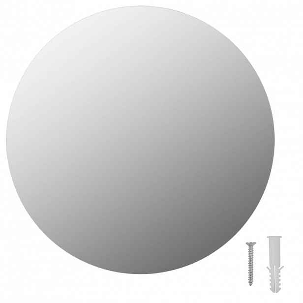 vidaXL Zrcadlo bez rámu kulaté 30 cm sklo