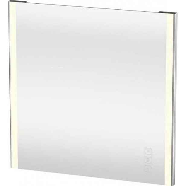 Zrcadlo Duravit XSquare 80x80 cm hliník XS701200000