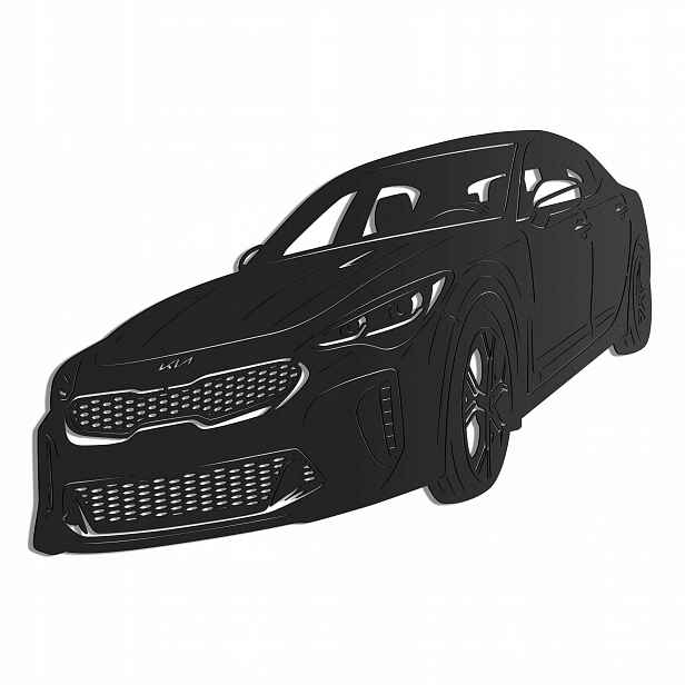 2023 Kia Stinger 3D dřevěný obraz