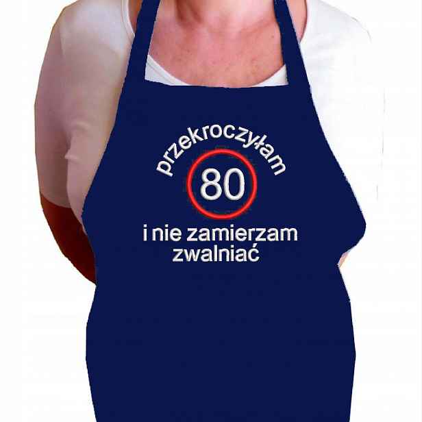 Dárek K 80. Narozeninám Babičky Ženy, Které Máme Roky, Je Vtipná Zástěra Se Jménem