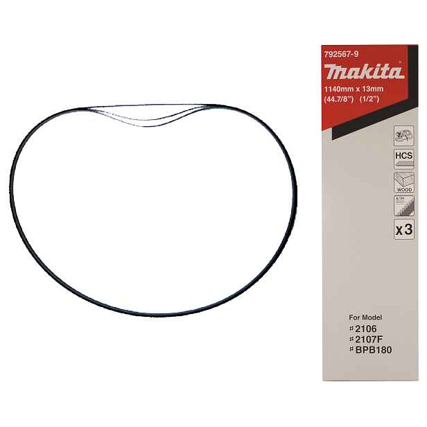 Makita 792567-9 Nekonečné Pilové Listy 1140x0,5x13mm 3ks