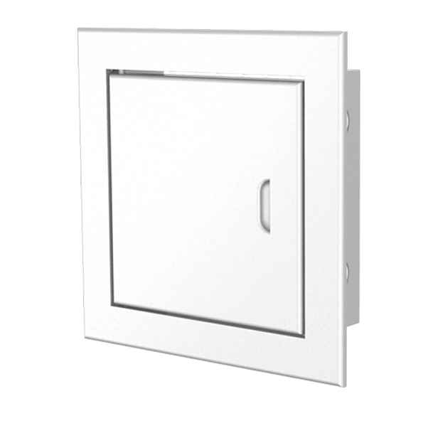 Revizní dvířka Dospel Magnat 400x400 mm s magnetickým zámkem, bílá