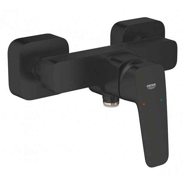 Sprchová baterie Grohe Cubeo bez sprchového setu 150 mm černá matná 1018242430
