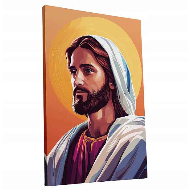 Obraz na plátně Ježíš Kristus pro děti a mládež, moderní 60x90 dárek
