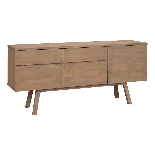 Komoda z dubového dřeva v přírodní barvě 170x77x42 cm Cleardale – Rowico