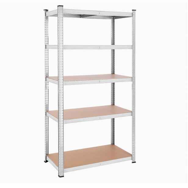 Kovový skladový regál Songmics 200 x 100 x 50 cm max 120 kg na polici