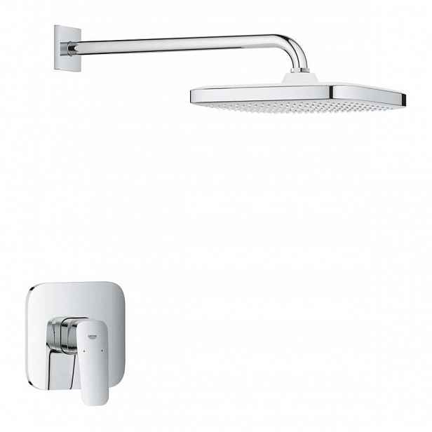 Sprchový systém Grohe Cubeo bez podomítkového tělesa chrom 1053340000