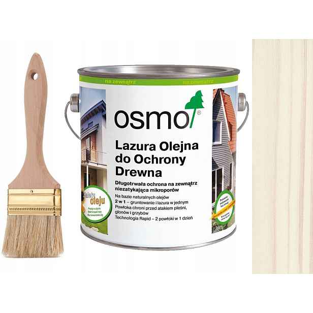 Osmo 900 Ochranná lazura na dřevo Bílá 0,75L