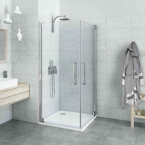 Sprchové dveře Walk-In / dveře 90 cm Roth Hitech Neo Line HI PI2 09020 VPE