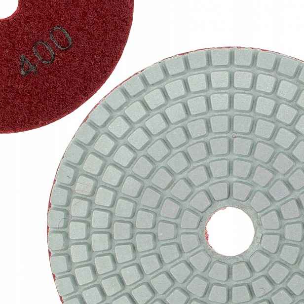 Diamantový kotouč pro broušení keramického slinuté dlažby 100 mm P400 Polax