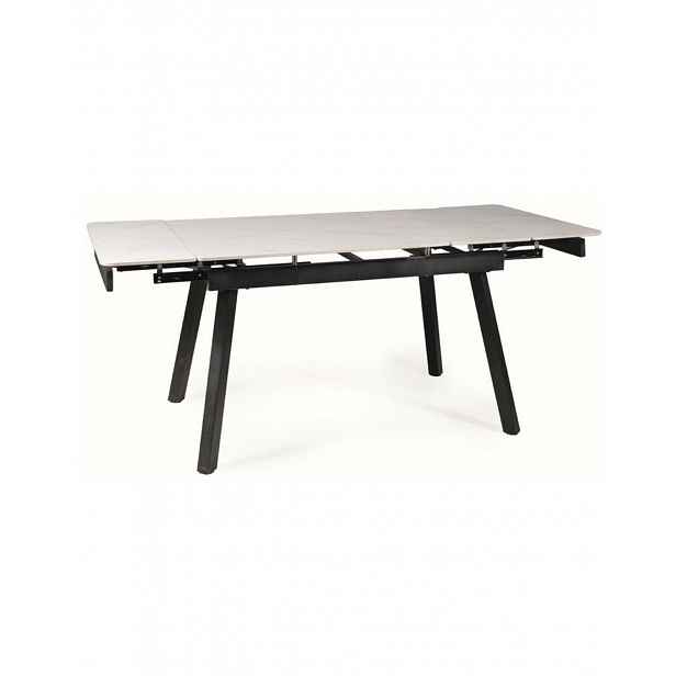 Rozkládací stůl John s mramorovou deskou 120–180 cm