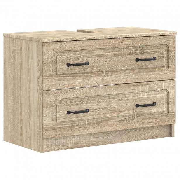 vidaXL Skříňka pod umyvadlo UTRECHT Dub sonoma 82 x 41 x 56 cm