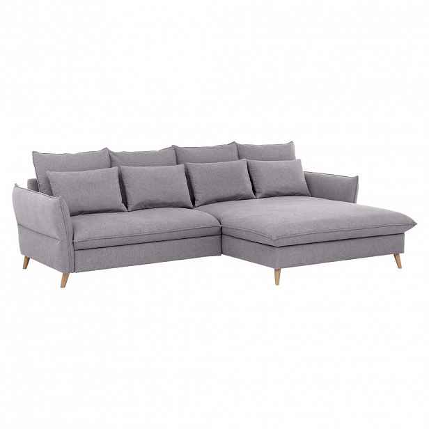 Livetastic ROHOVÁ SEDAČKA, textil, světle šedá