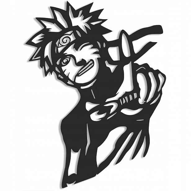 Naruto Dřevěný obraz Anime Nástěnná dekorace