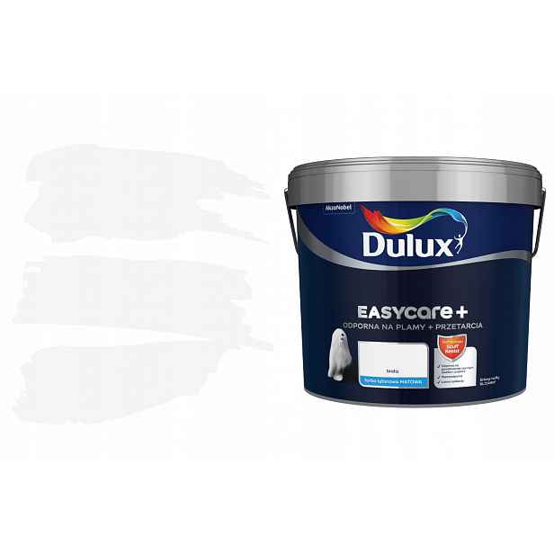 Barva barva Dulux EasyCare+ Skvrny+Oděrky Bílá 9 l