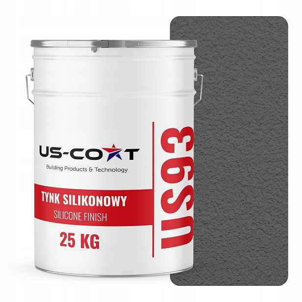 Silikonová Omítka Barva Šedá Tmavá F276 25 Kg Beránek Granulace 3.0 mm