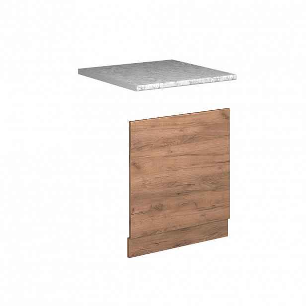 Vicco PŘEDNÍ PANEL Fame-Line Zlatý mocný dub 60 cm , PD Mramor