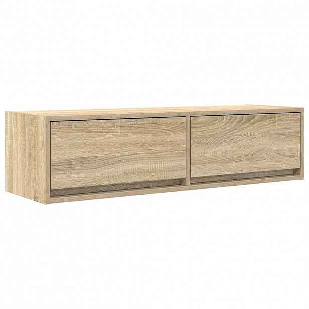 vidaXL Televizní skříň 100 x 31 x 25,5 cm dub sonoma Kompozitní dřevo