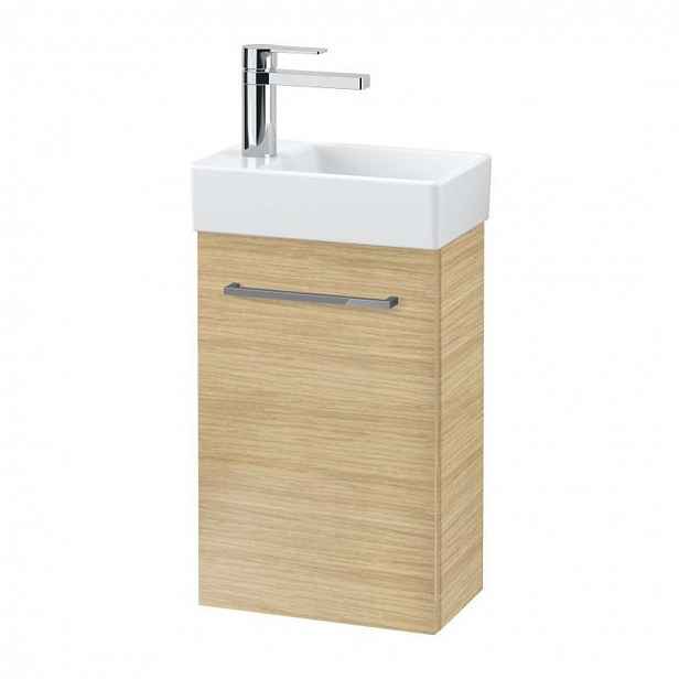Villeroy & Boch Avento - Umyvadlová skříňka, 34x51x20 cm, 1 dvířka, Nordic Oak A87600VJ