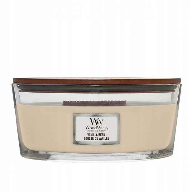 WoodWick Vanilla Bean vonná svíčka Elipsa