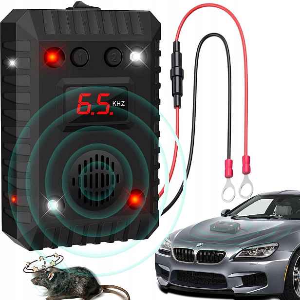 Automobilový Odpuzovač Myších Hlodavců Do Auta Na Kuny Bílý