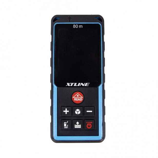 Dálkoměr XTLINE laserový digitální 80 m XT130512