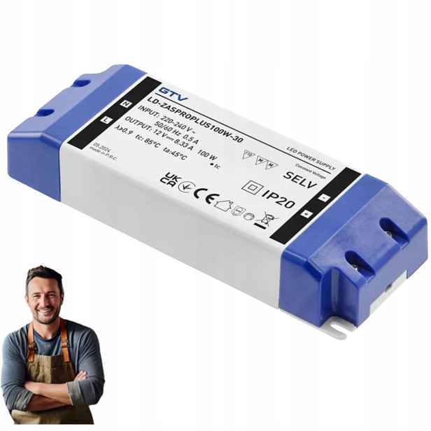 Led zdroj Gtv 12V/150W LD-ZASPROPLUS100W-30