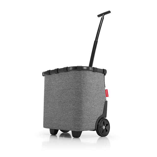 Nákupní košík na kolečkách Reisenthel Carrycruiser Frame Twist silver
