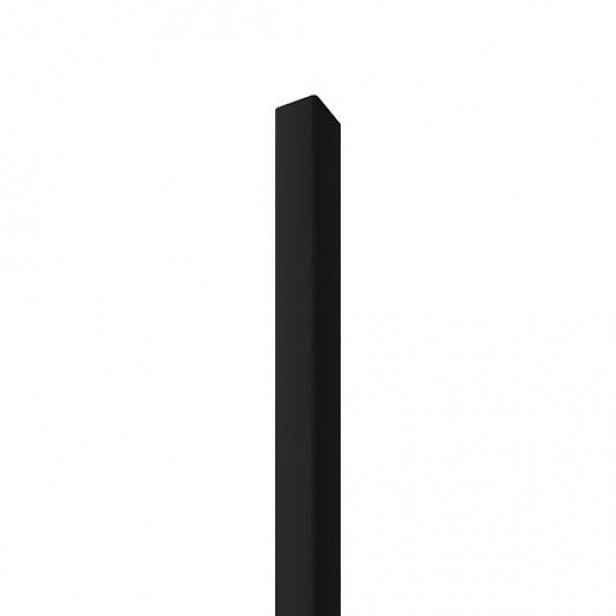 Obkladová lamela Fineza Spline Slim Black 2,2x265 cm mat SPLINEBS