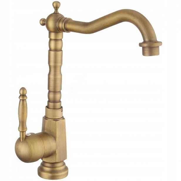 Umyvadlová baterie Bona Old Gold High Retro Staré zlato Stará
