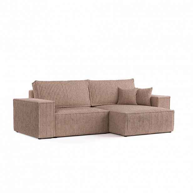 AltaBeds ROHOVÁ SEDAČKA CAVO, textil, Béžová