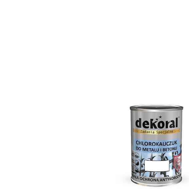 Dekoral Chlorokaučuk na kov a betonu Bílý 5L