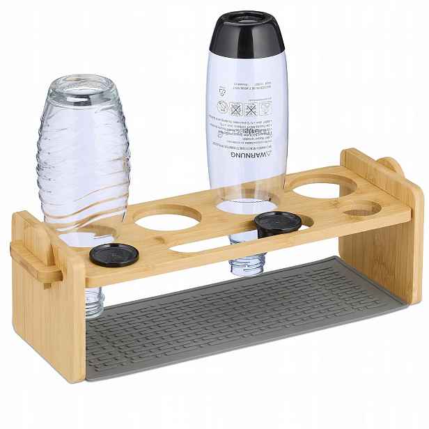 Odkapávač na lahve kompatibilní se SodaStream na 4 lahve RelaxDays
