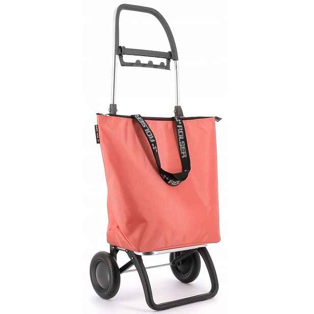 Rolser Mini Bag Mf 2 Logic nákupní taška na kolečkách, korálová