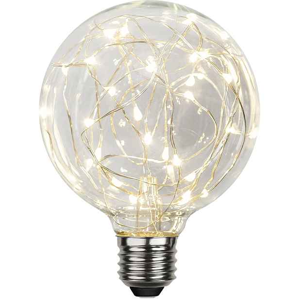 Teplá LED dekorativní žárovka E27, 1,5 W Dew Drop – Star Trading